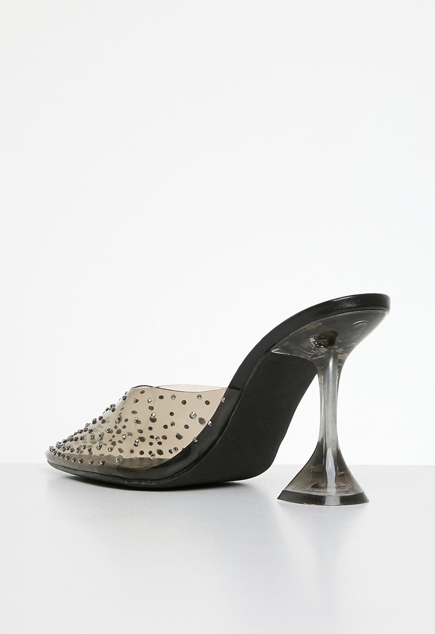 Miss Black - Jewels2 court heel - black