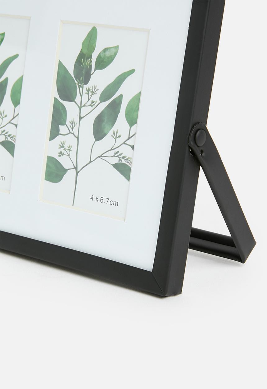 H&S - Metal Photo Frame Black