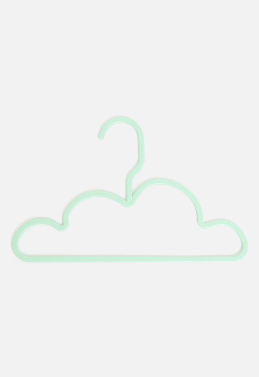 H&S - Kids cloud hanger - green
