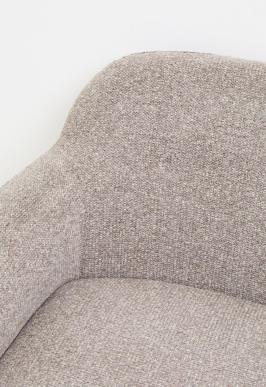 Sixth Floor - Lumia swivel occasional chair - latte