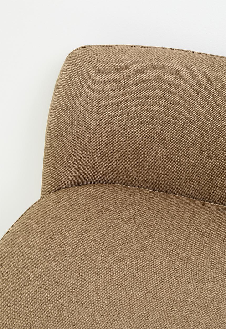 Sixth Floor - Reign woven barstool - toffee