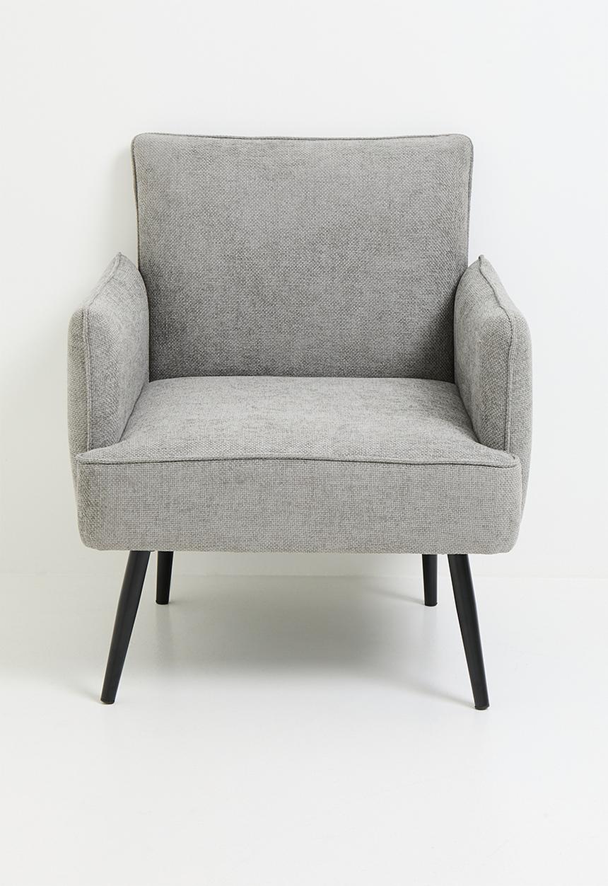 Sixth Floor - Belle occasional armchair-Grey