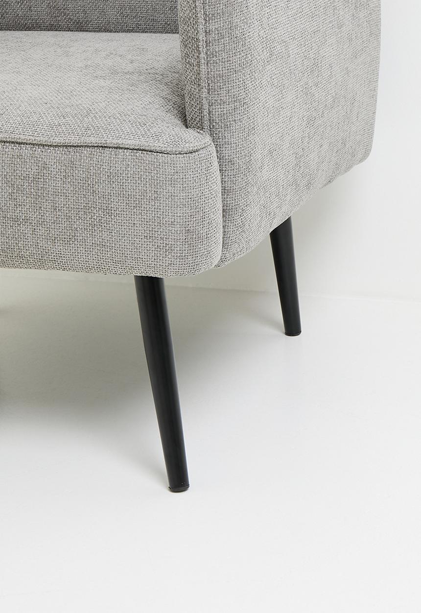 Sixth Floor - Belle occasional armchair-Grey