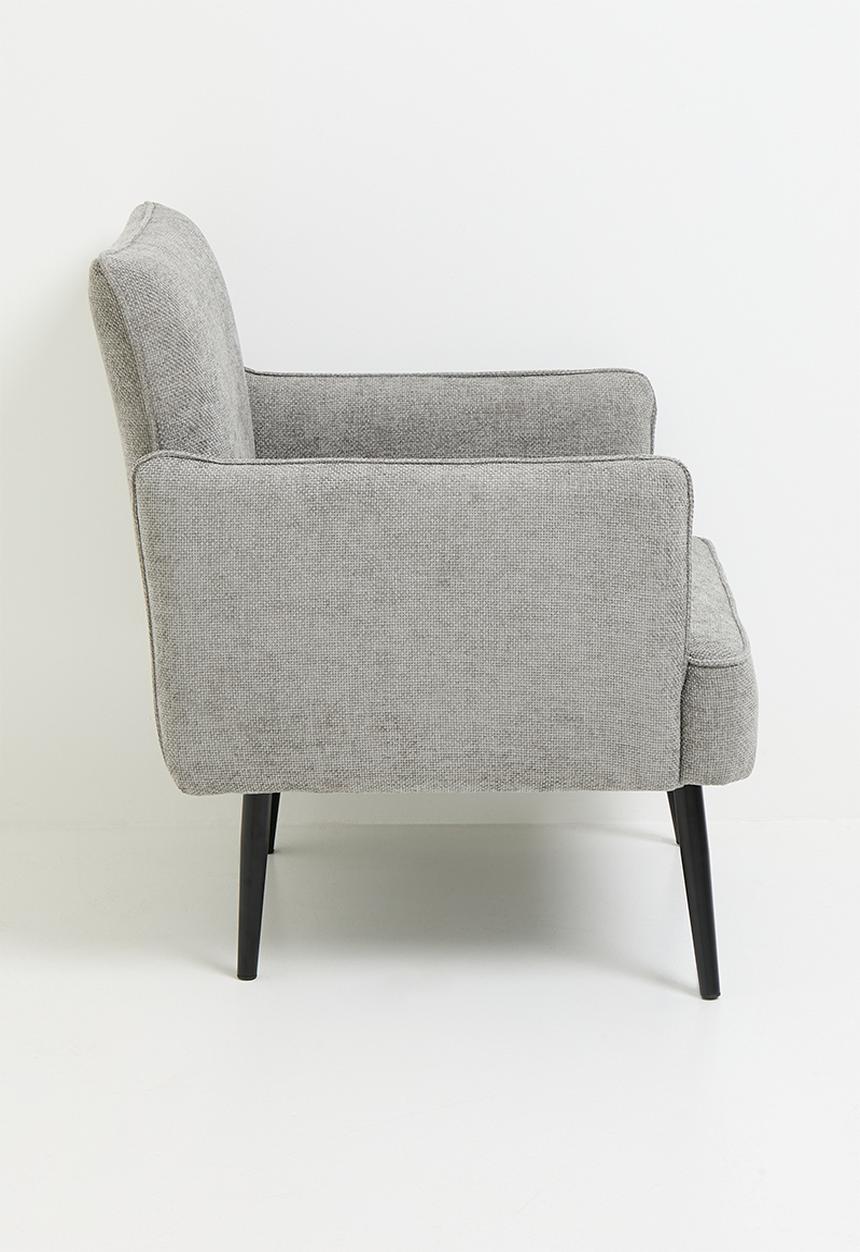 Sixth Floor - Belle occasional armchair-Grey