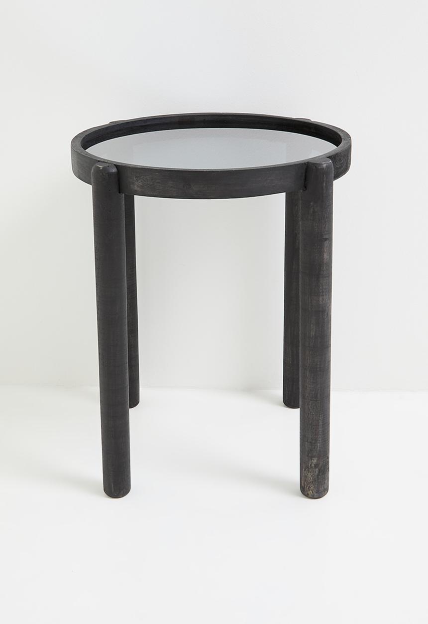 Sixth Floor - Rano wooden side table - smokey