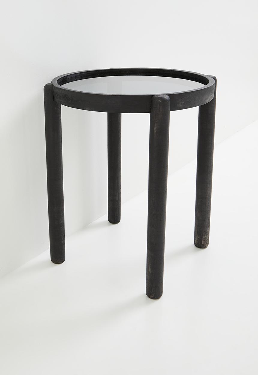 Sixth Floor - Rano wooden side table - smokey