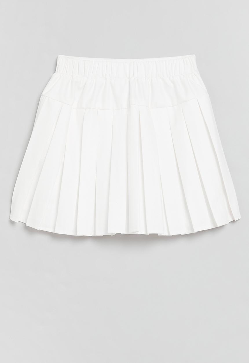 Pop Candy - Pleated skirt - white