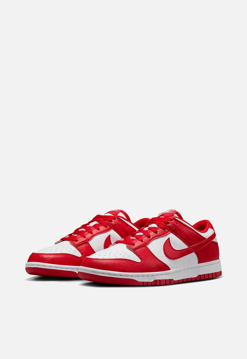 white university red dunk