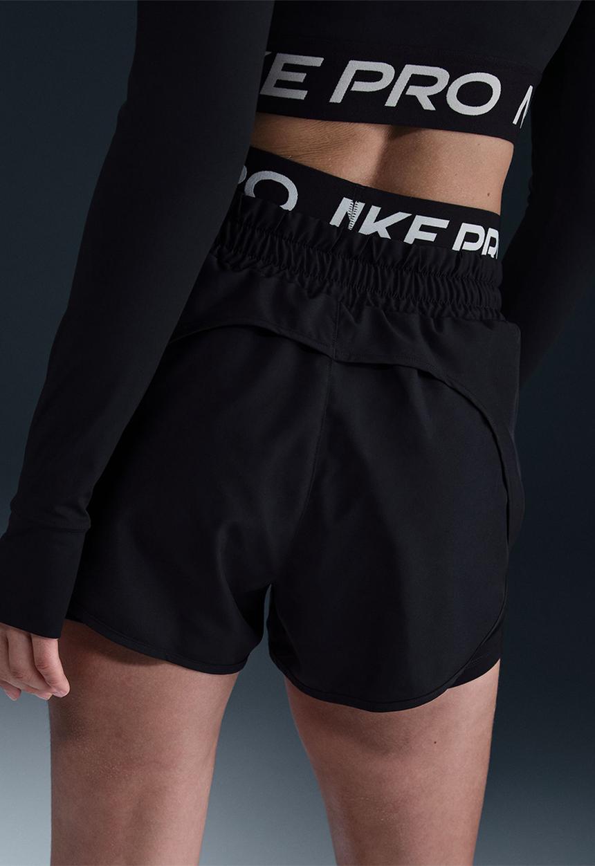 Nike - Nike Pro Short - Black/White/White