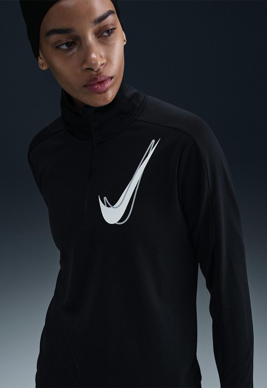 Nike - Nike Swoosh Mid layer  - Black
