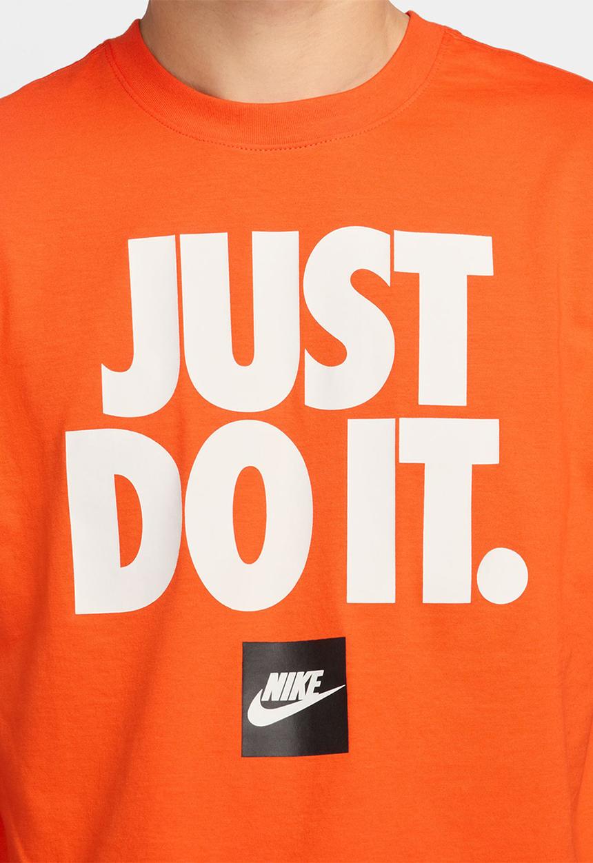 Nike - NSW JDI Fran Verbiage Tee- Safety Orange