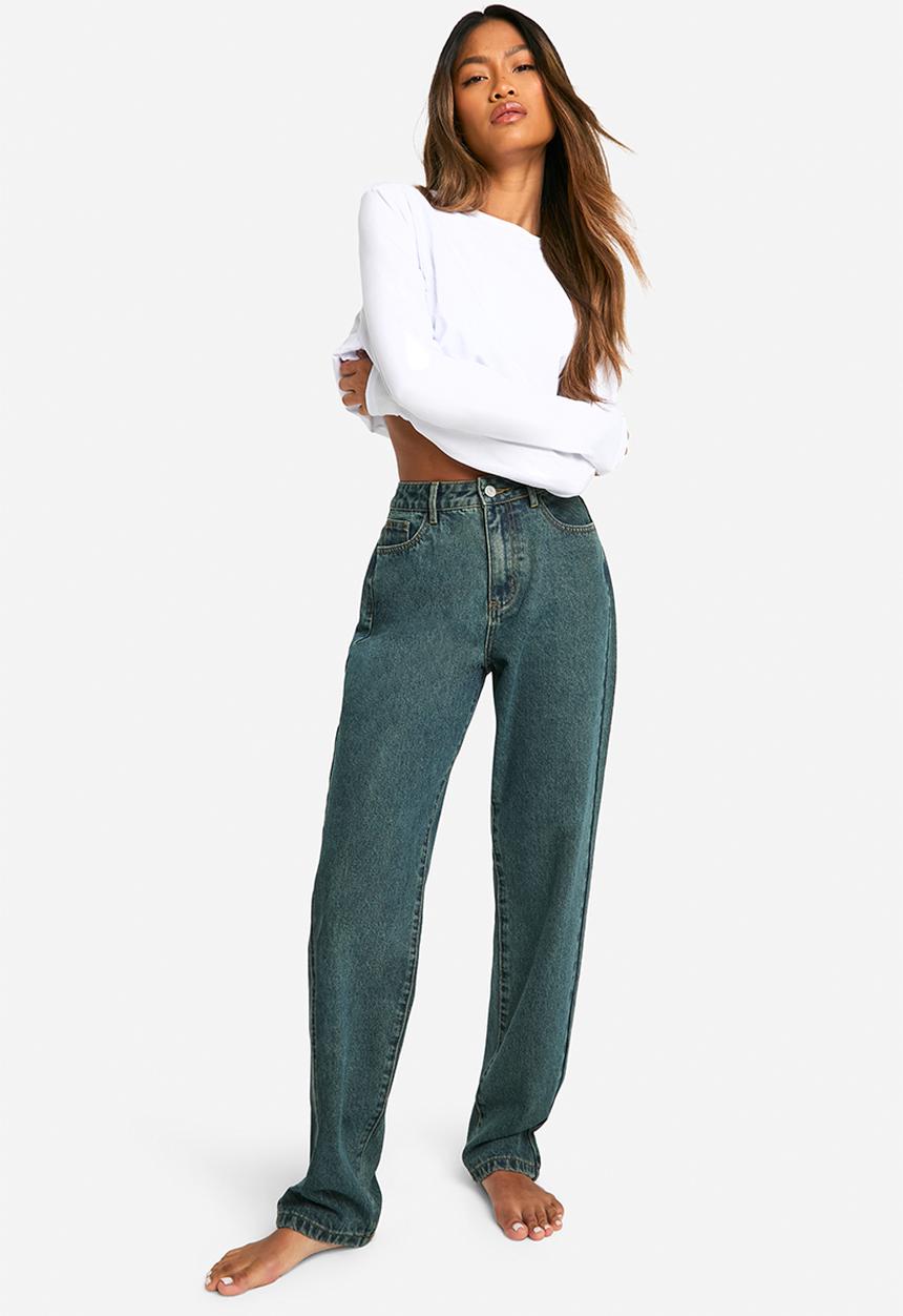 boohoo - Basic Straight Leg Jeans - Vintage Wash