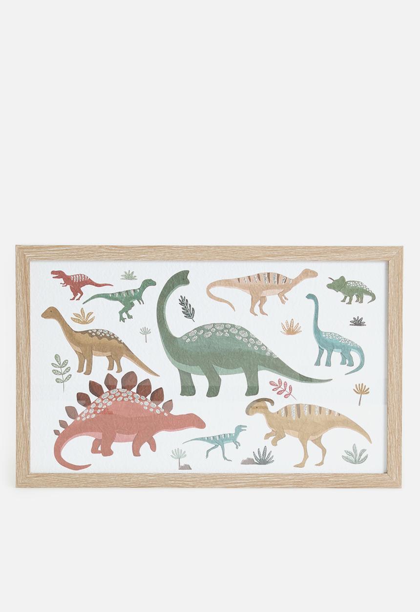 Sixth Floor - Dino Wall Art - Multi