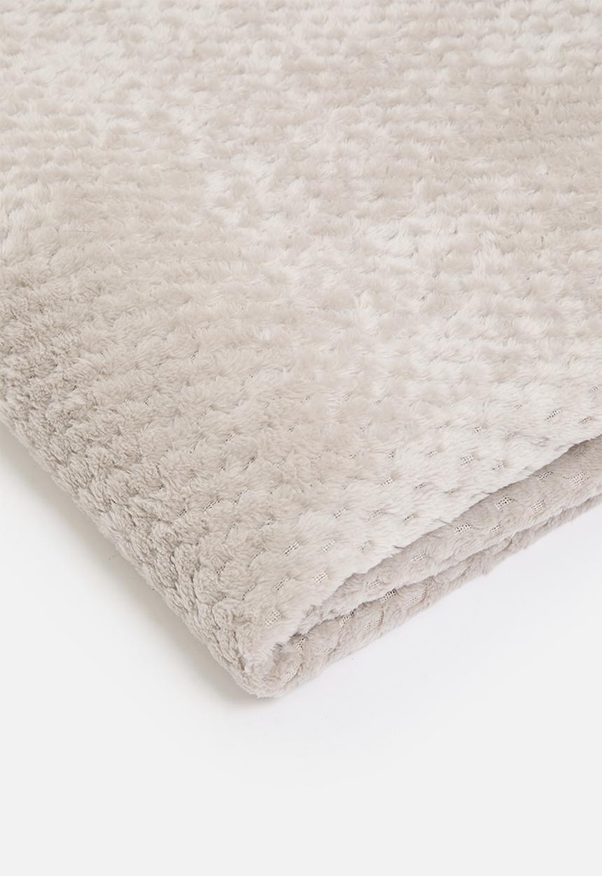 Sixth Floor - Waffle Plush Fleece - Natural