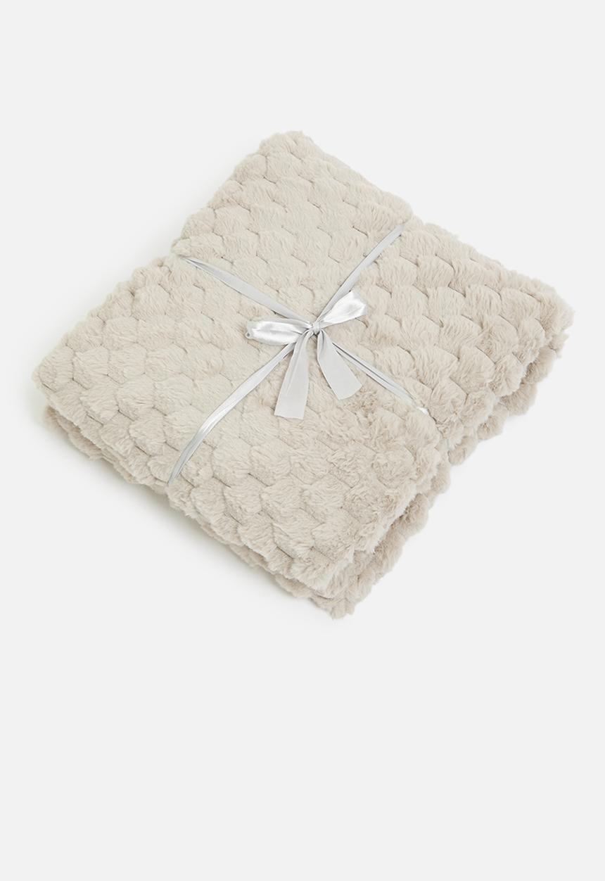 H&S - Waffle Fur - Taupe