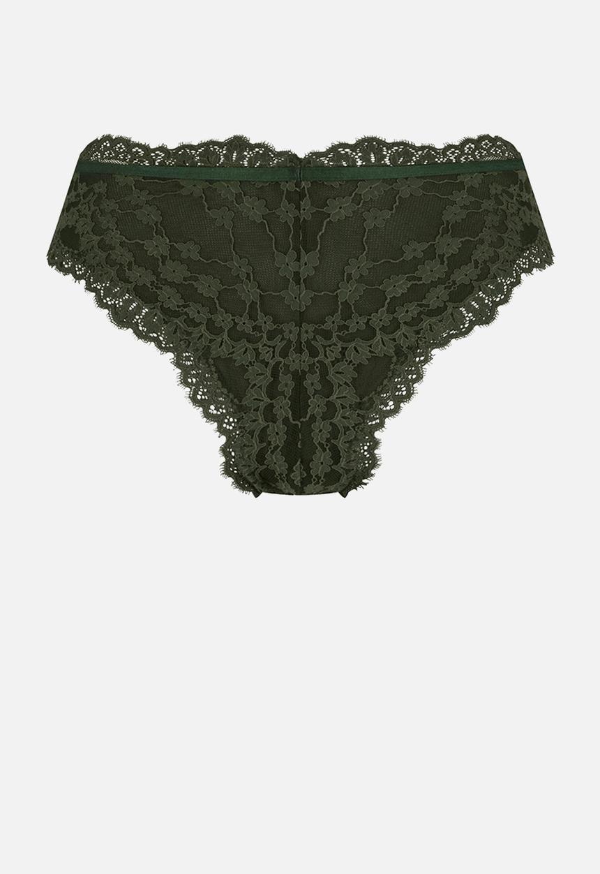 Hunkemoller - Plus Daisy Hl Brazilian H - kombu green