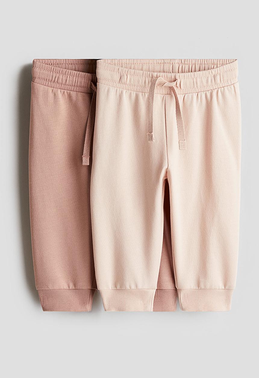H&M - 2-Pack joggers - pink