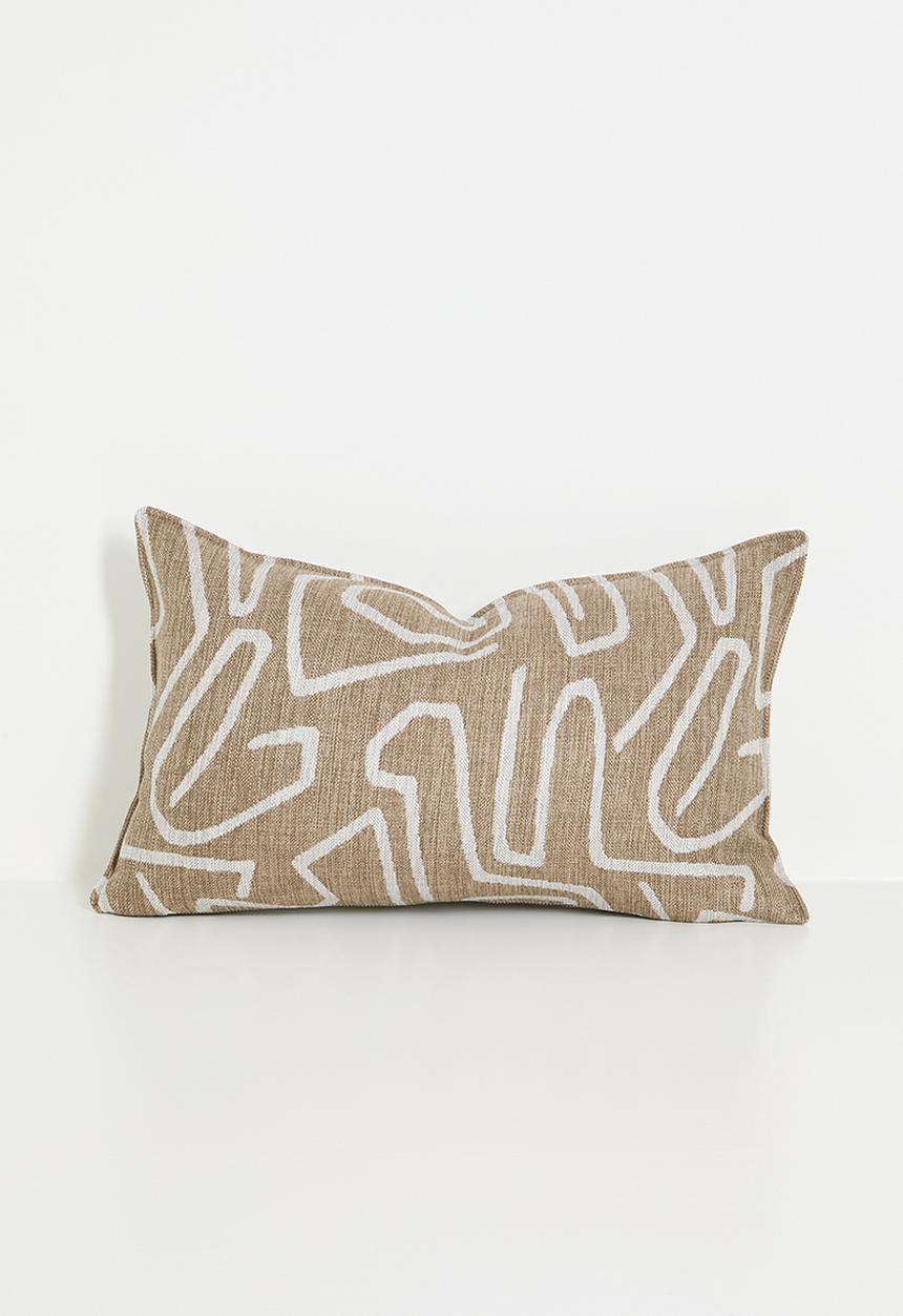 Hertex Fabrics - Kintyre cushion cover - Taupe