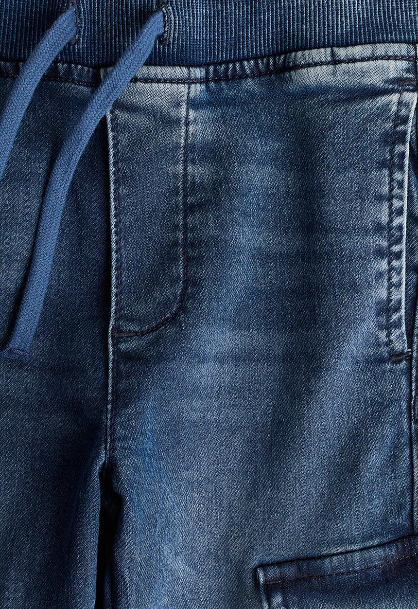H&M - Cargo joggers - blue