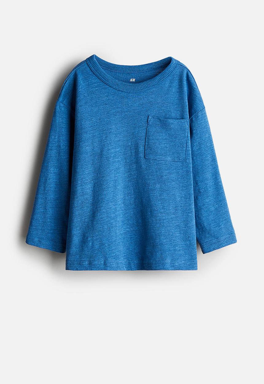 H&M - Long-sleeved T-shirt - blue