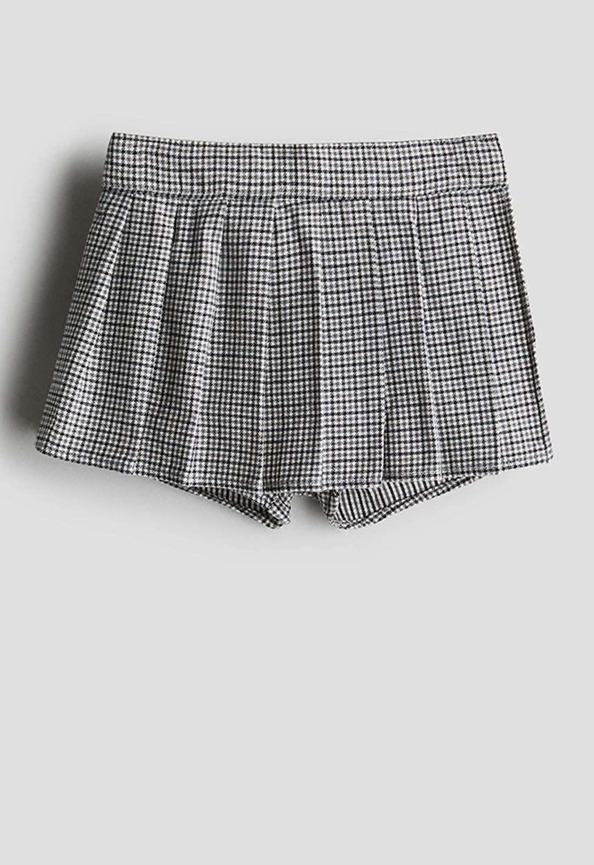 H&M - Pleated skort - grey