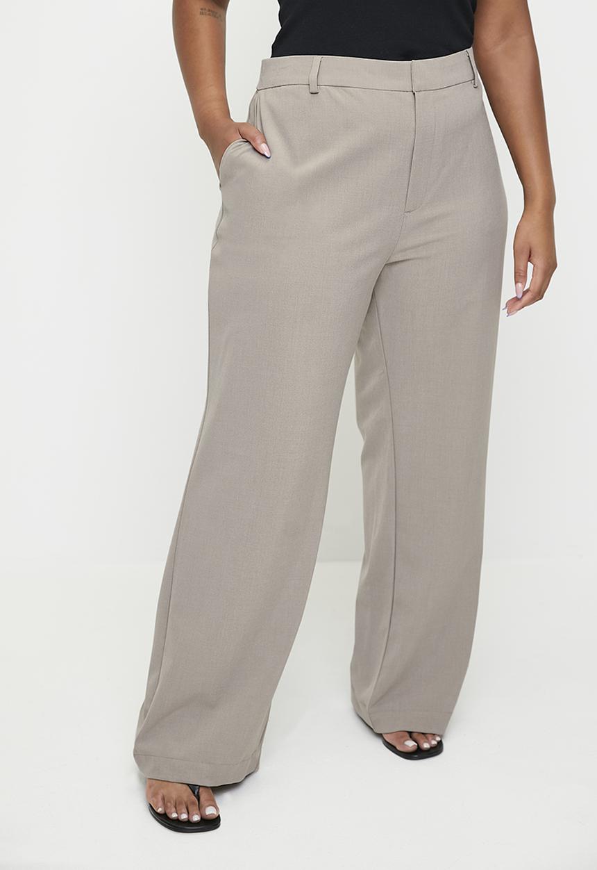 Cotton On - Plus Luis Suiting Pant - Taupe Marle
