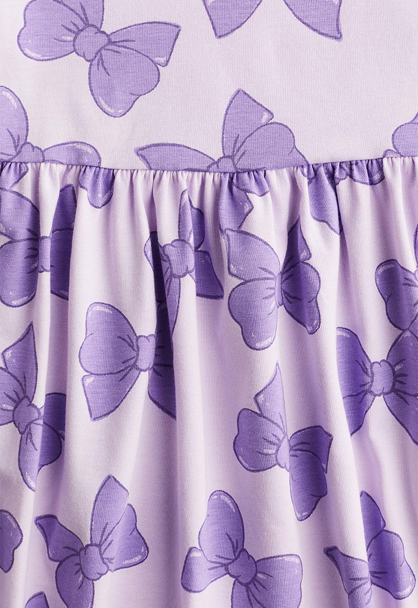 H&M - Printed cotton dress - purple