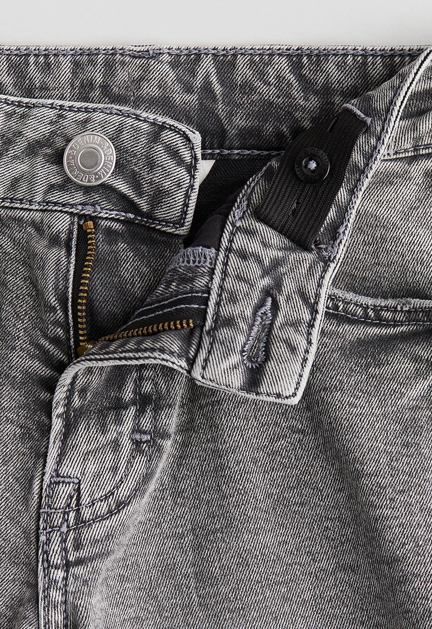 H&M - Relaxed tapered fit jeans - grey