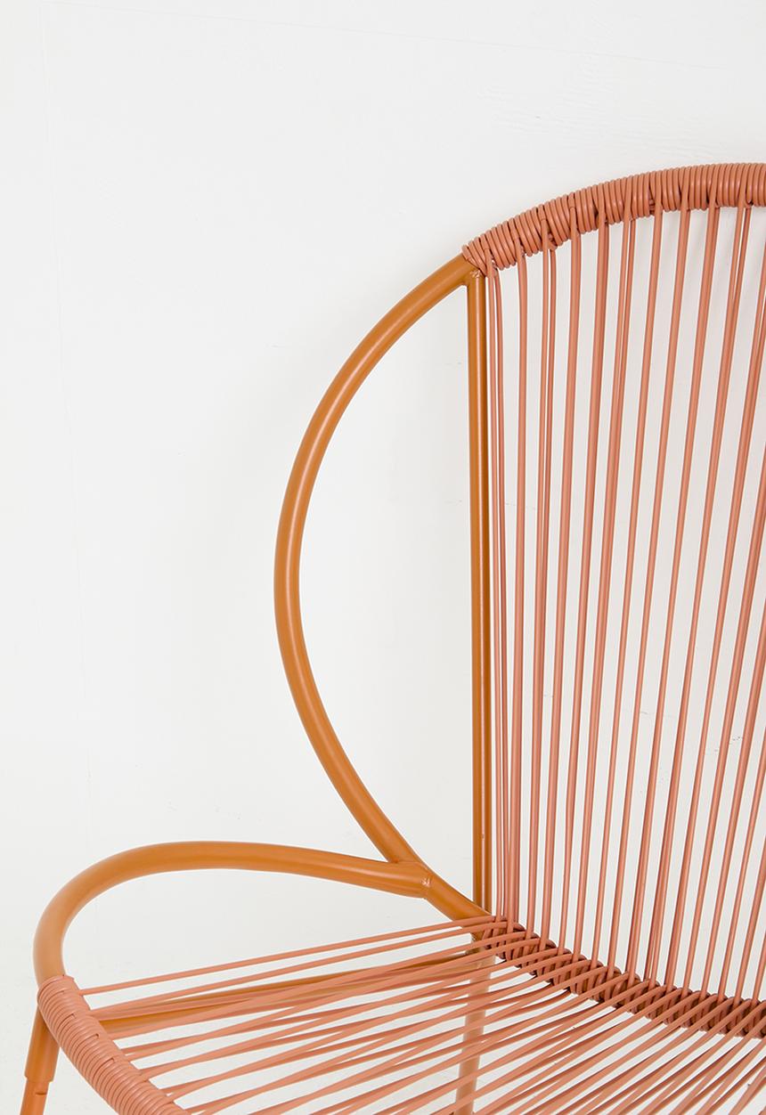 H&S - Strung outdoor garden set of 3 - rust