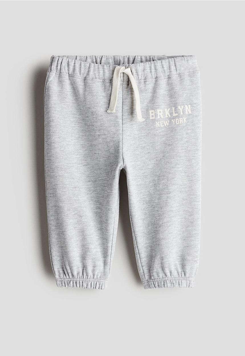 H&M - Sweatshirt joggers - Light grey marl Brklyn