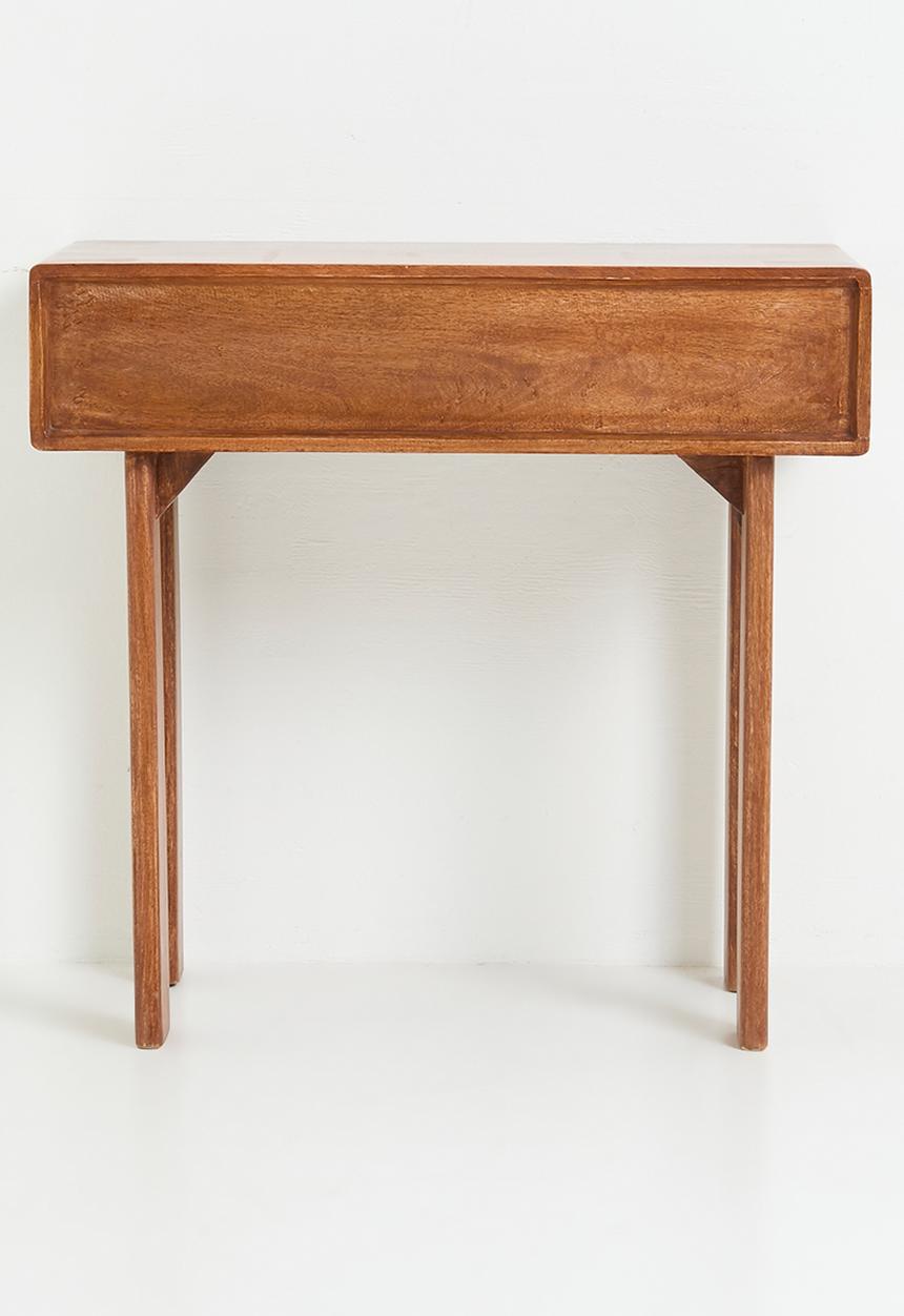 Sixth Floor - Nira wooden vanity console - Walnut