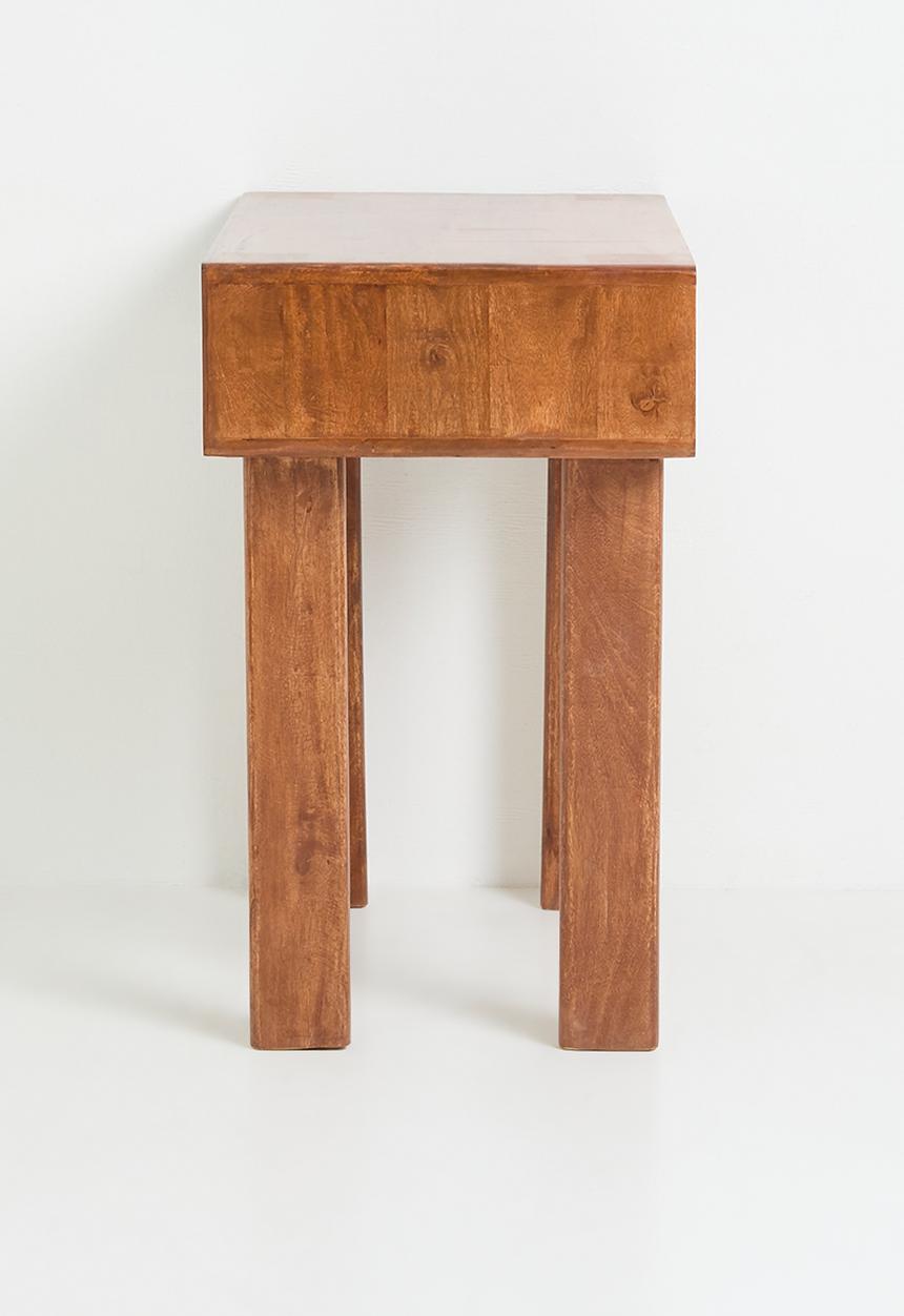Sixth Floor - Nira wooden vanity console - Walnut