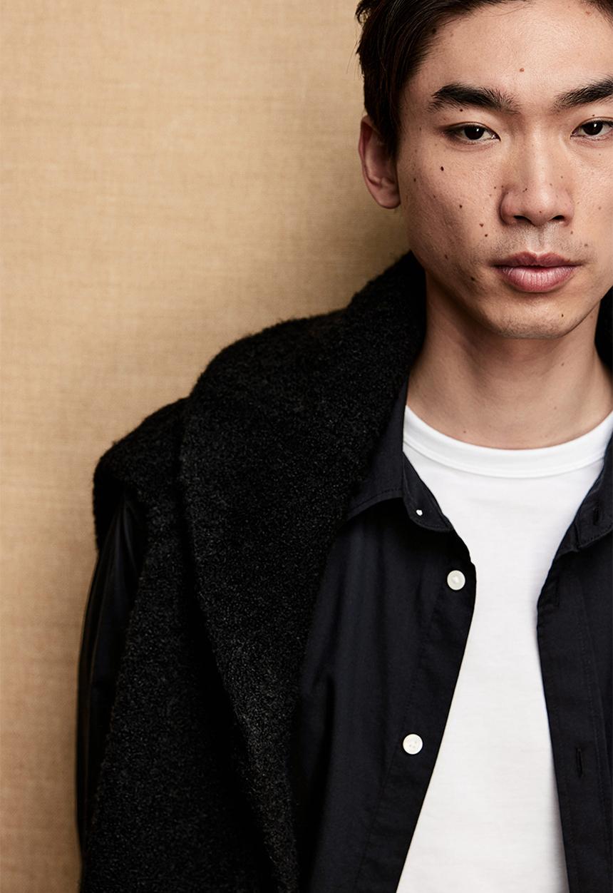 H&M - Regular fit modal-blend shirt - black