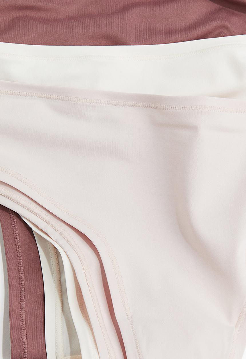 H&M - 3-Pack microfibre brazilian briefs - multi 