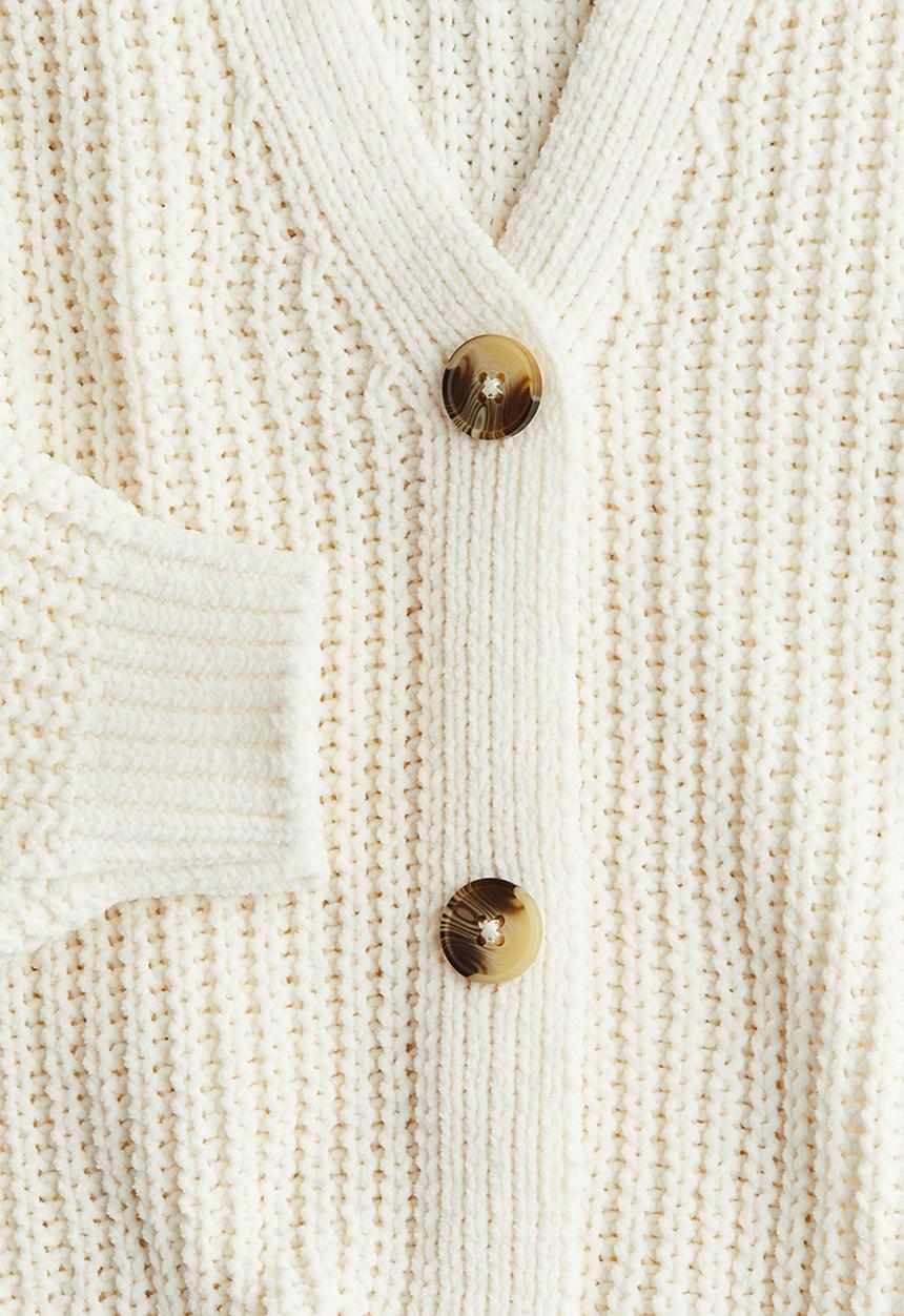 H&M - Oversized cardigan - cream