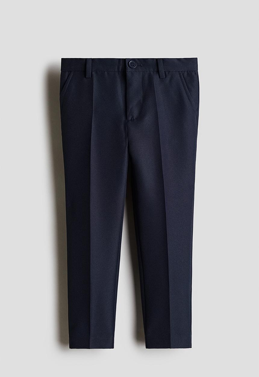 H&M - Suit trousers - navy blue