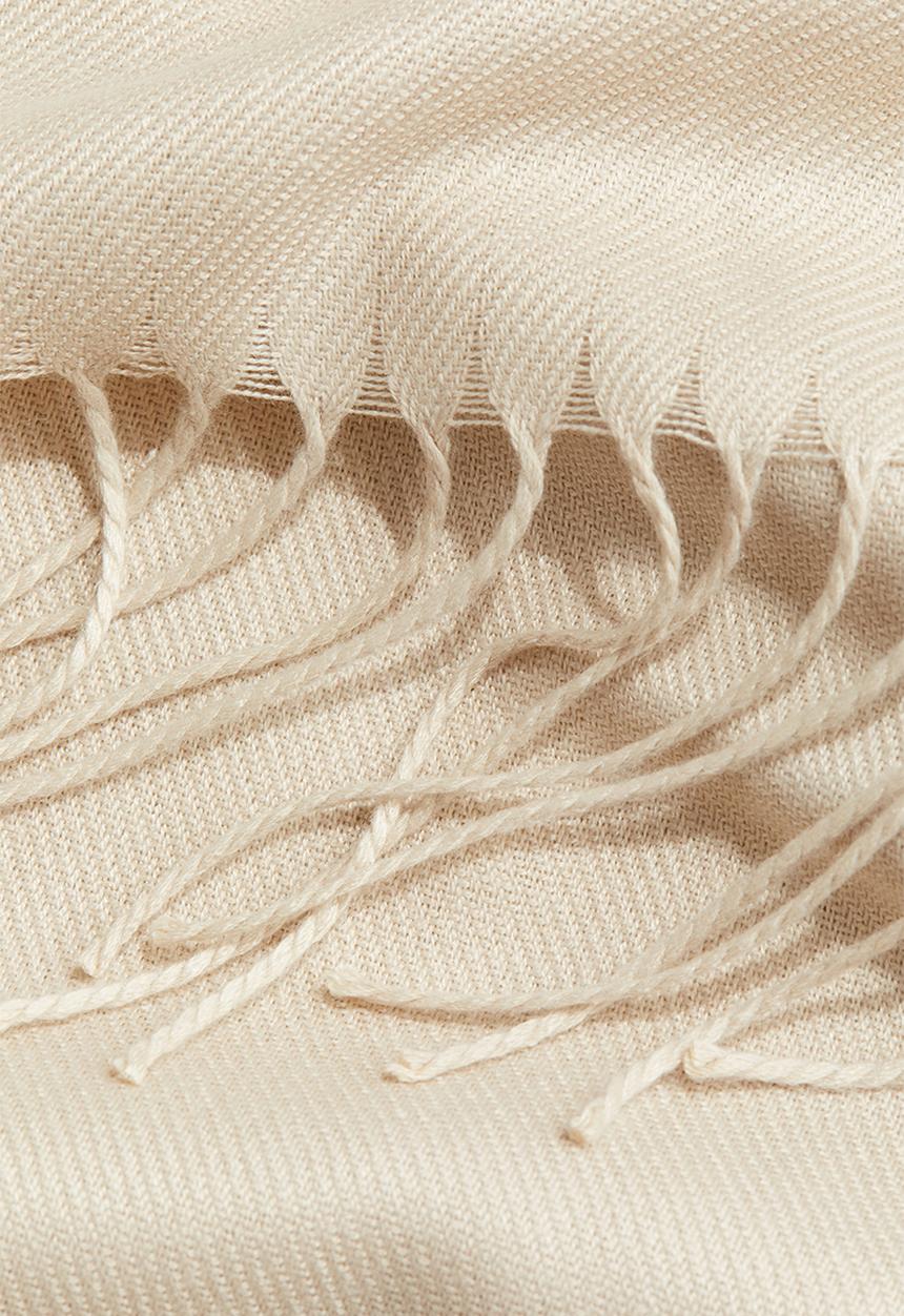 H&M - Woven scarf - beige