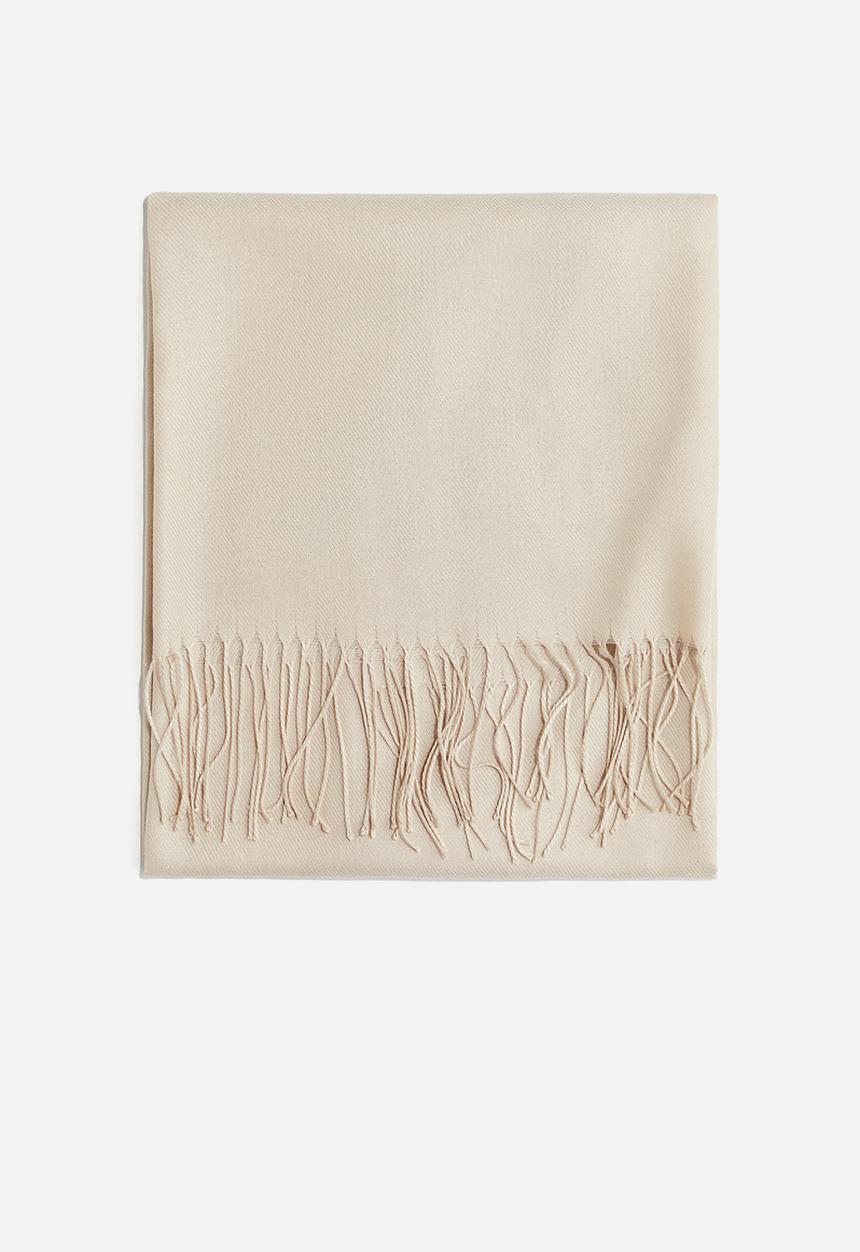 H&M - Woven scarf - beige