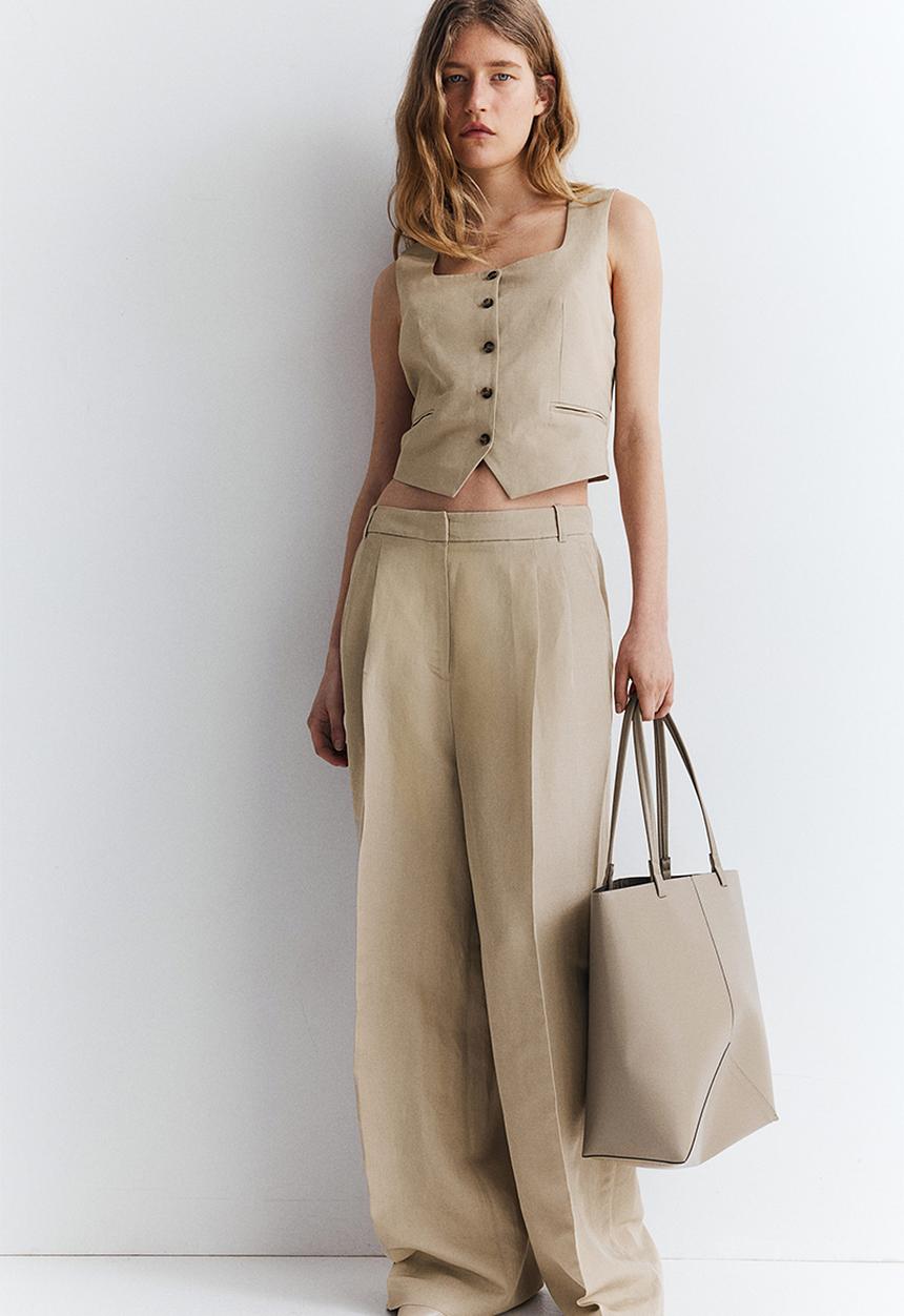 H&M - Shopper - beige