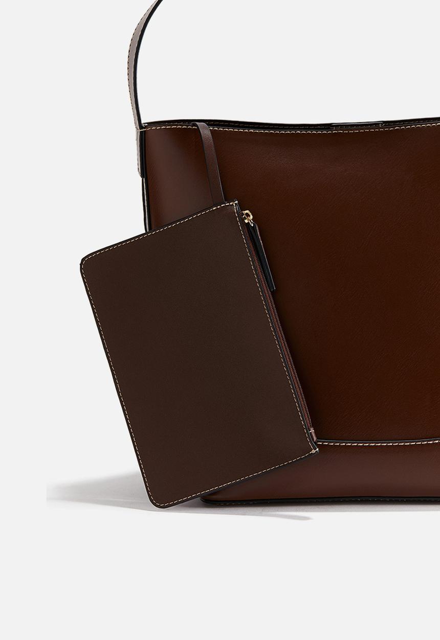 H&M - Bucket bag - brown