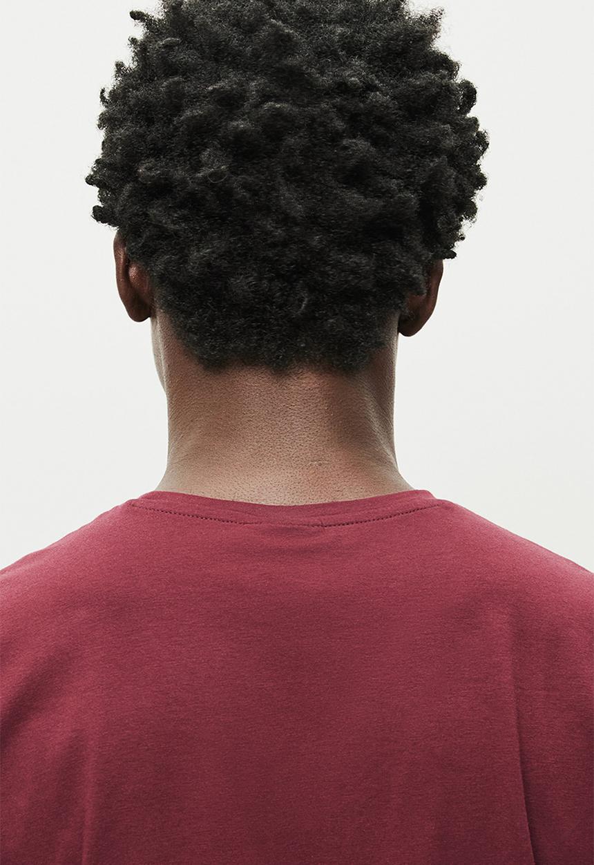 H&M - Slim fit round-necked T-shirt - red