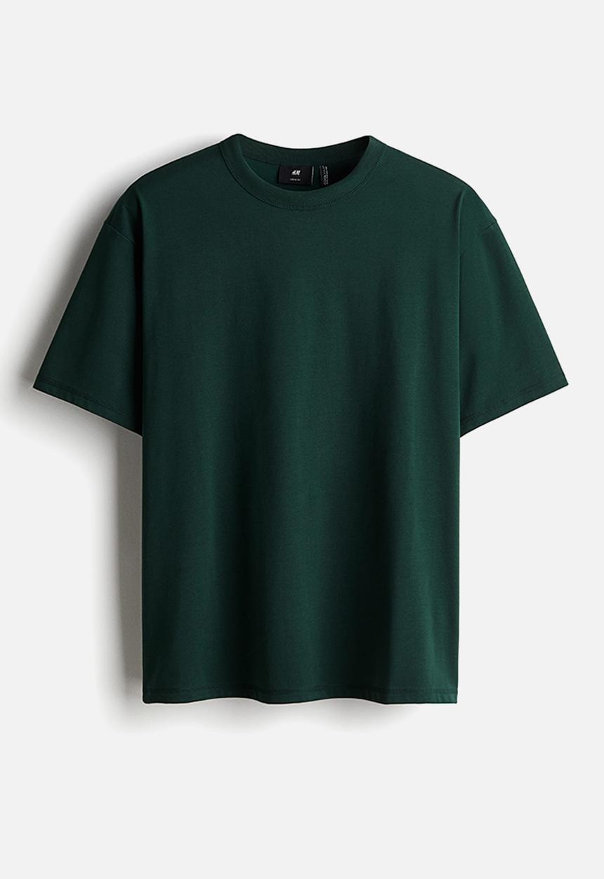 H&M - Coolmax® loose fit T-shirt - green