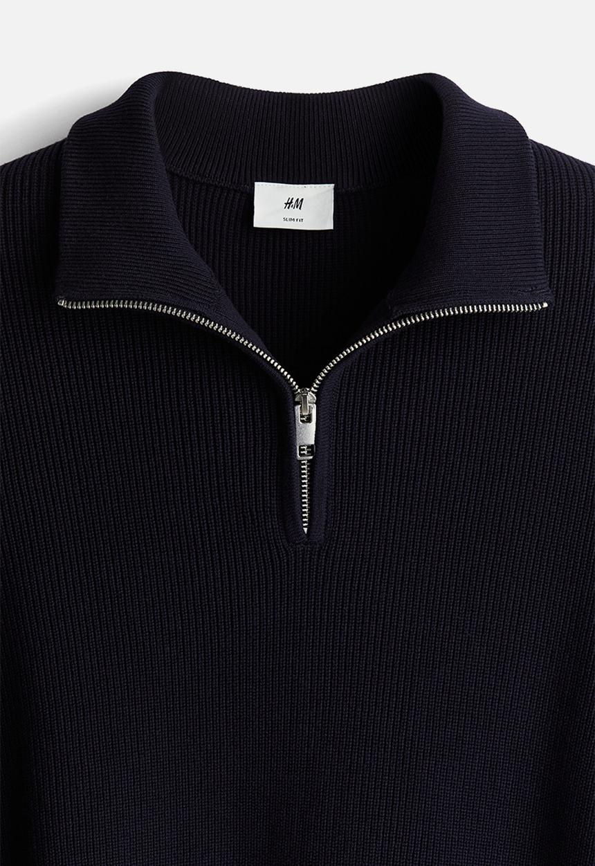H&M - Slim fit jumper - blue