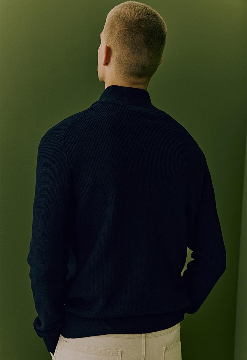 H&M - Slim fit jumper - blue
