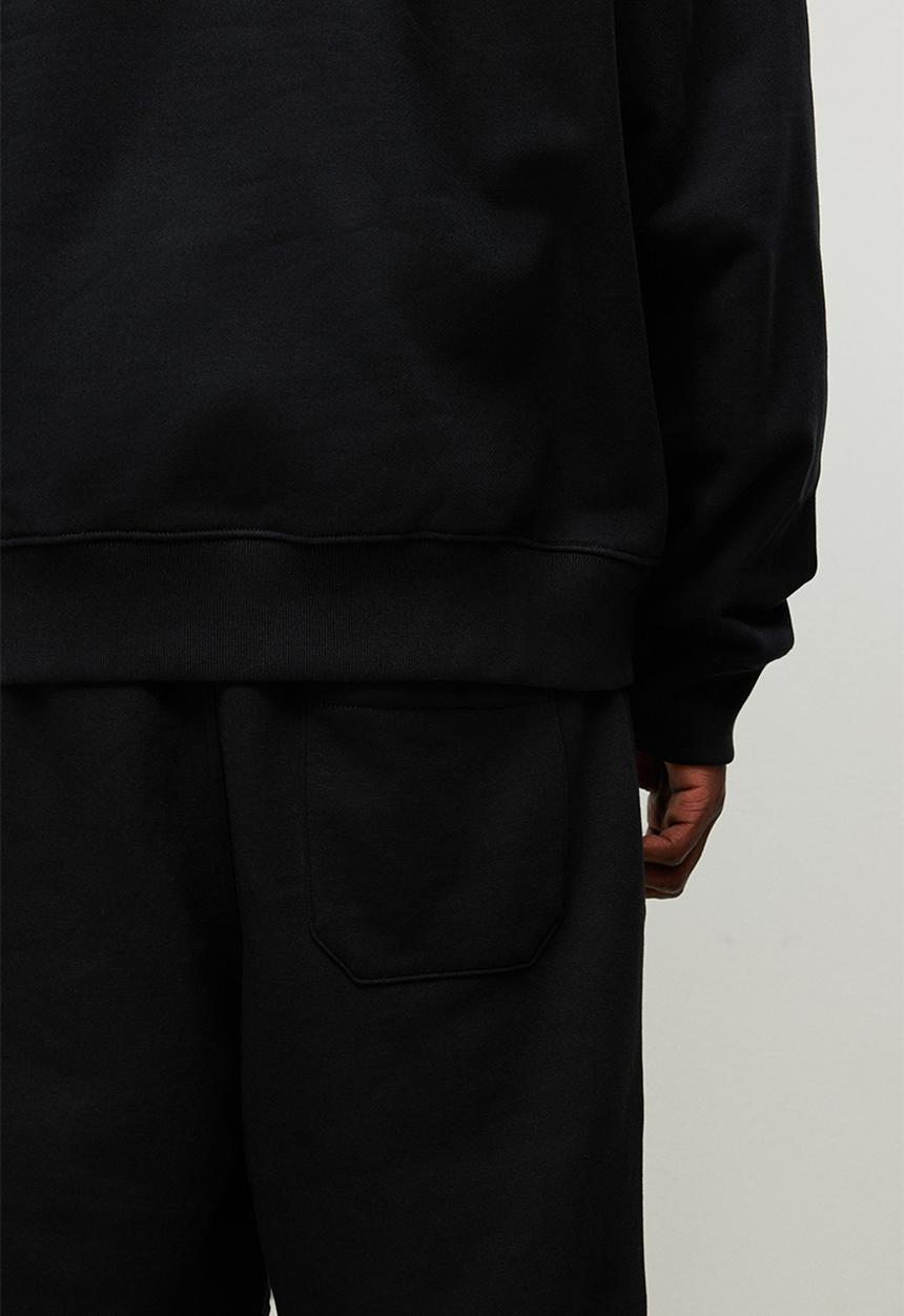 H&M - Regular fit sweatshorts - black