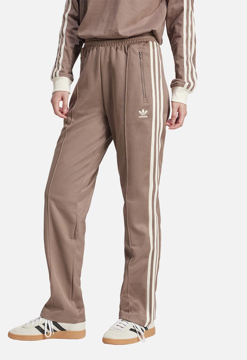 adidas Originals - Beckenbauer Trackpants - Trace Brown & Wonder White
