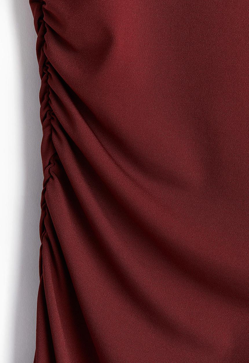 H&M - Cap-sleeved dress - red
