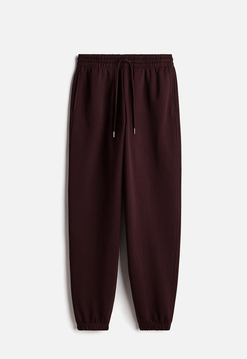 H&M - Cotton-blend sweatpants - red