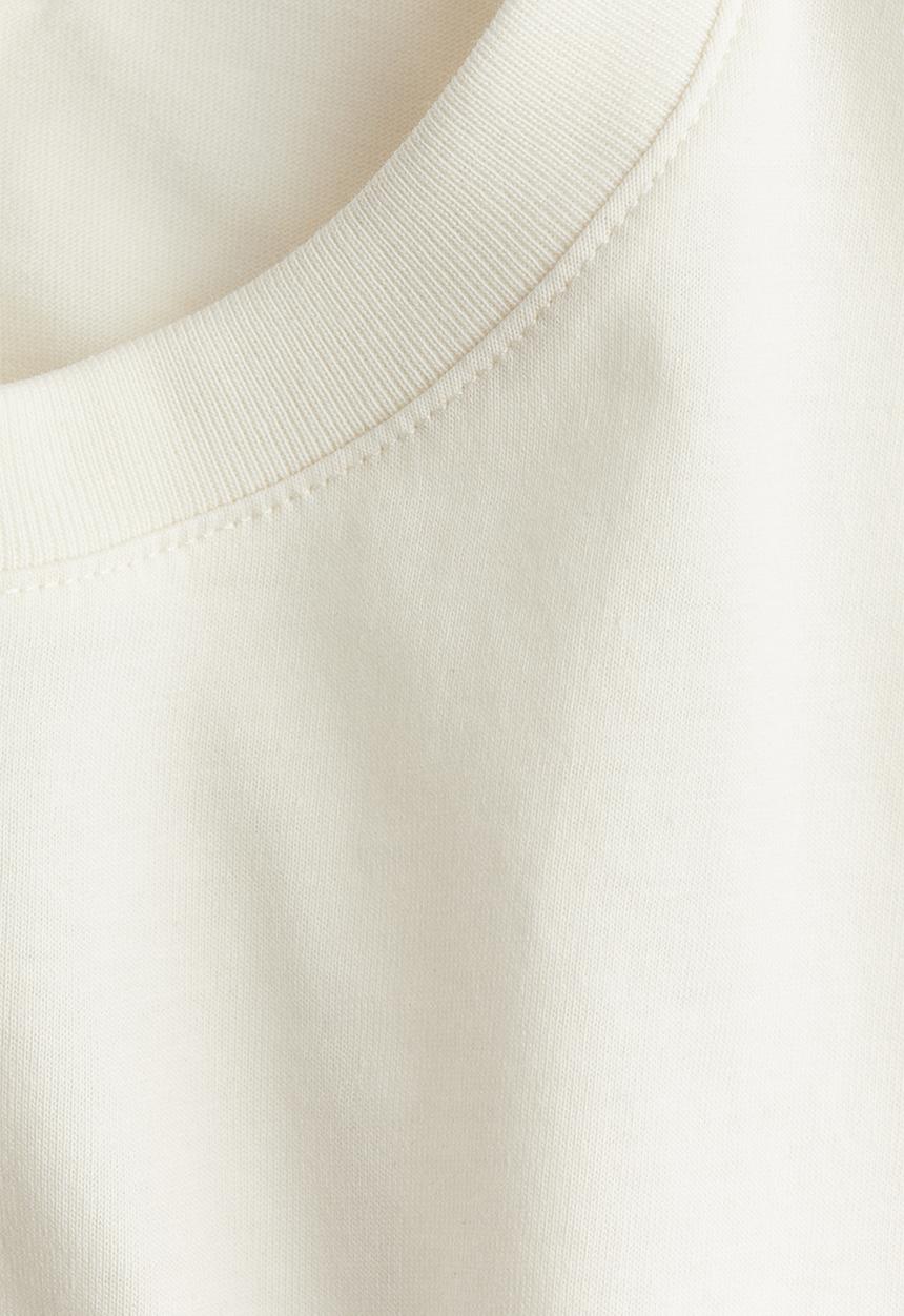 H&M - Cotton T-shirt - white
