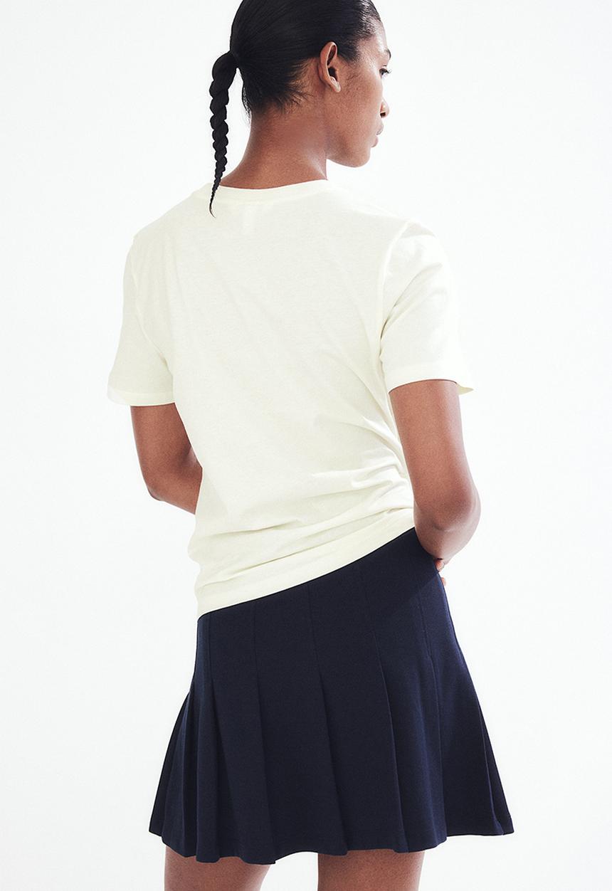 H&M - Cotton T-shirt - white
